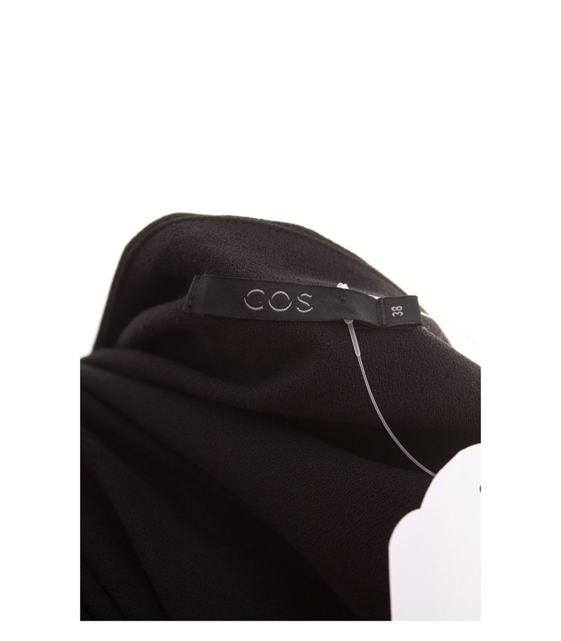 COS Damen Kleid Minikleid Gr. DE 38 Schwarz – Foto 4
