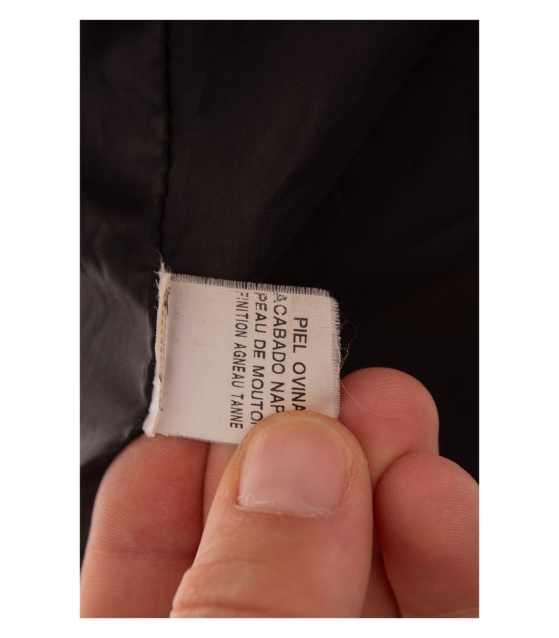TCF Collection Damen Lederjacke Y2K Gr. L Schwarz Leder – Foto 9