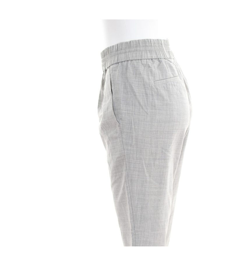 J.CREW Damen Hose Gr. 0 DE 34 Hellgrau Wolle – Foto 2