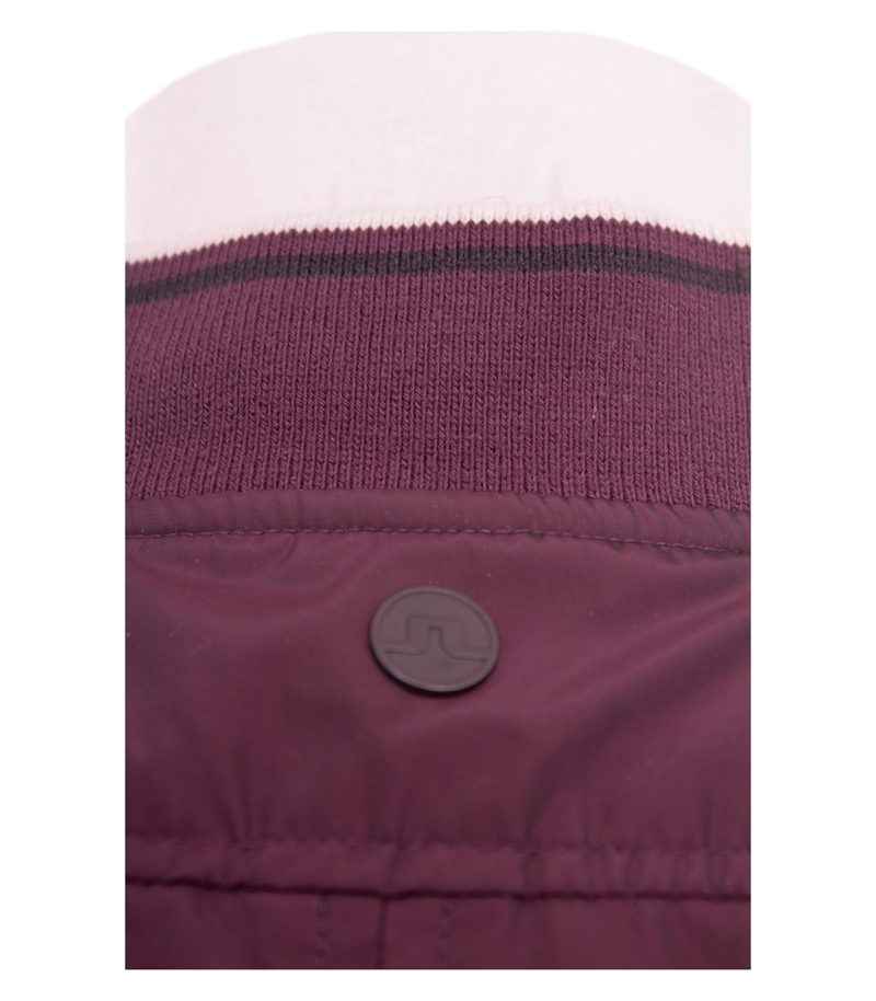 J.LINDEBERG Herren Bomberjacke Blouson Übergangsjacke Gr. M Weinrot Neu – Foto 5