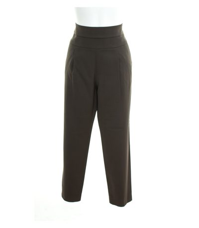 EMPORIO ARMANI Damen Hose Gr. DE 40 Karottenhose Grauoliv