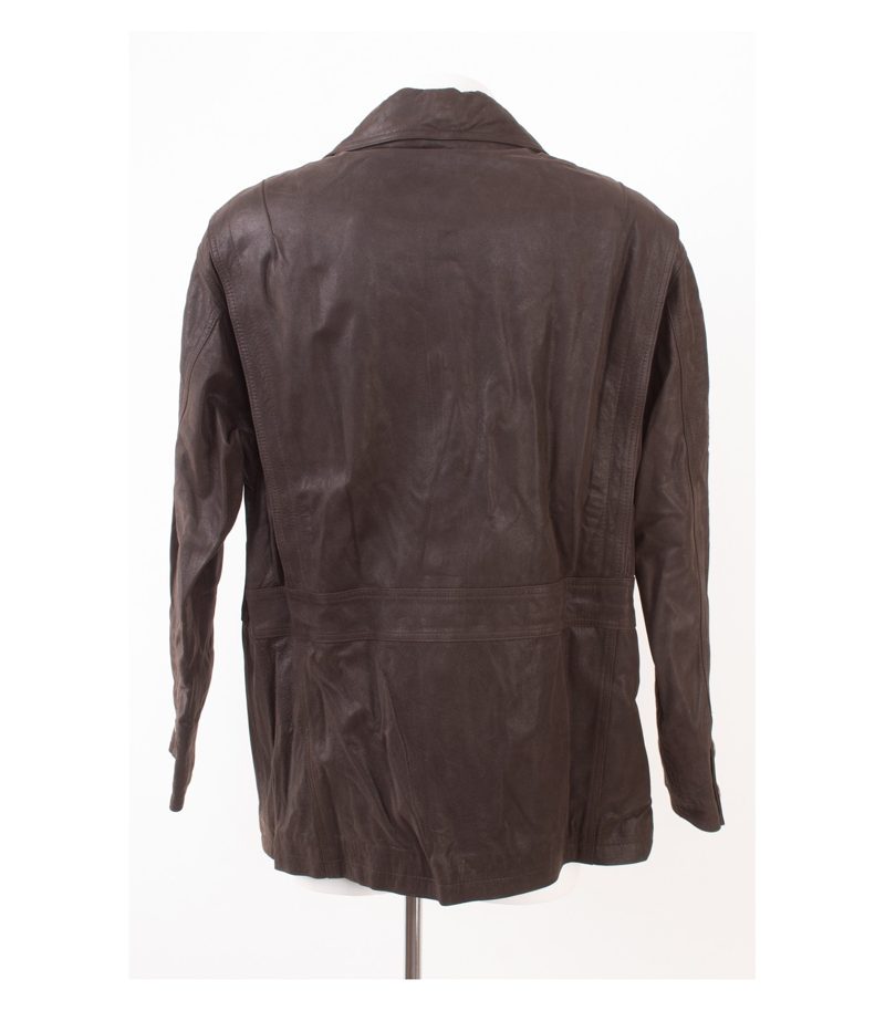 ETC MAX WLB Jacke Gr. 48/S Braun Leder NEU – Foto 4