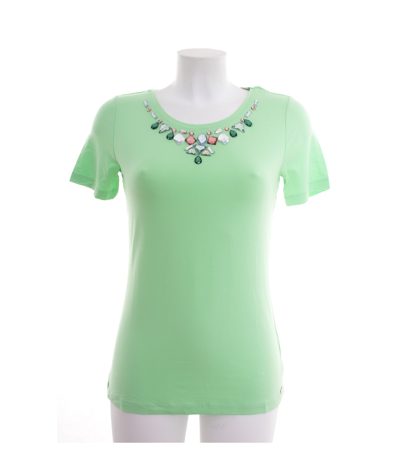 Sarah Kern Damen T-Shirt Shirt Freizeitshirt Apfelgrün Gr. DE 34 NEU