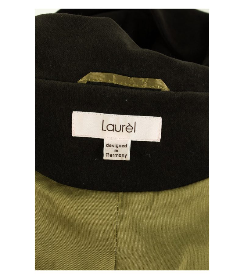 LAUREL Damen kurze Samtjacke Blazer & Gr. 36 Baumwolle Elasthan – Foto 4