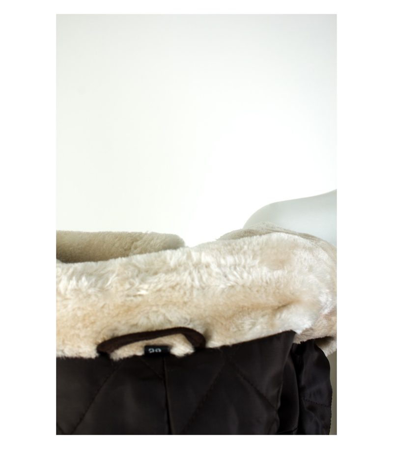 ARTURO Damen Veloursleder-Jacke Winterjacke Gr. DE 36 NEU – Foto 5
