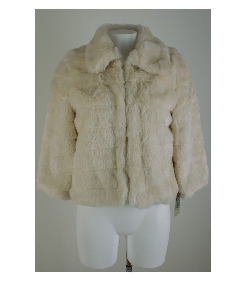 ARTURO Damen 7/8 Arm Kunstfelljacke Gr.DE 36 Kunstpelz-Jacke NEU – Foto 1