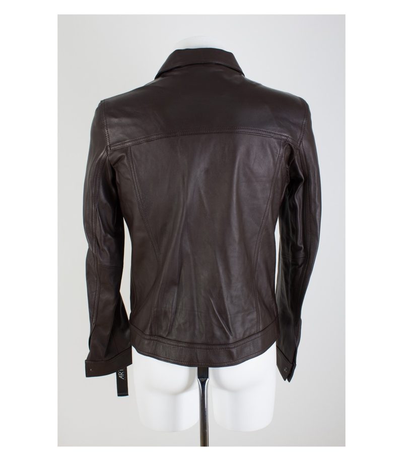 ARTURO Herren Lederjacke Lammleder Gr. XS/DE 46 Leder NEU – Foto 4
