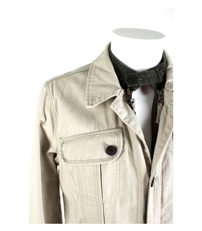 Timberland Herren Jacke Weste Doppeljacke Gr. S/DE 48 100% Baumwolle – Foto 2