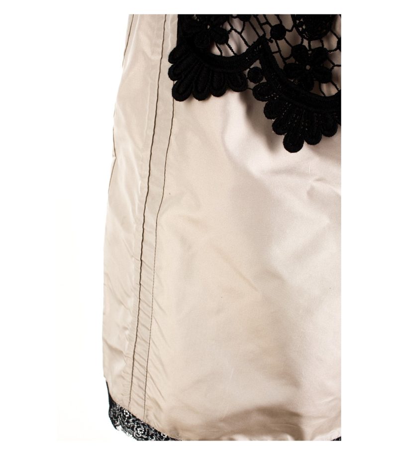 Christian Lacroix Kleid Kurzarm Sommerkleid Gr. DE 34 100% Seide – Foto 3