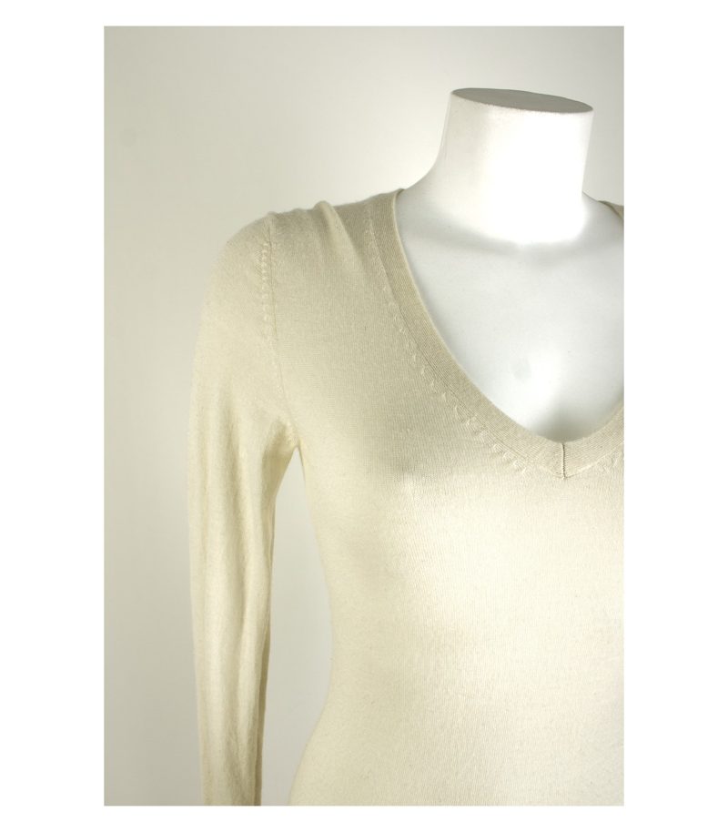 UNIQLO Damen Pullover Feinstrick Gr. XS Reine Merinowolle Pulli Strick – Foto 2