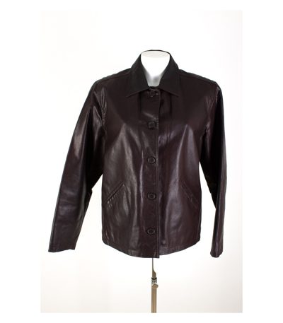 CANDA C&A Damen Lederjacke Blazer Gr. 40 Leder