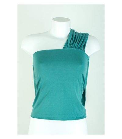antonio marras Damen 1-Schultertop Top T-Shirt Ärmellos Gr. IT 44/DE 38