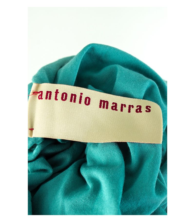 antonio marras Damen 1-Schultertop Top T-Shirt Ärmellos Gr. IT 44/DE 38 – Foto 4