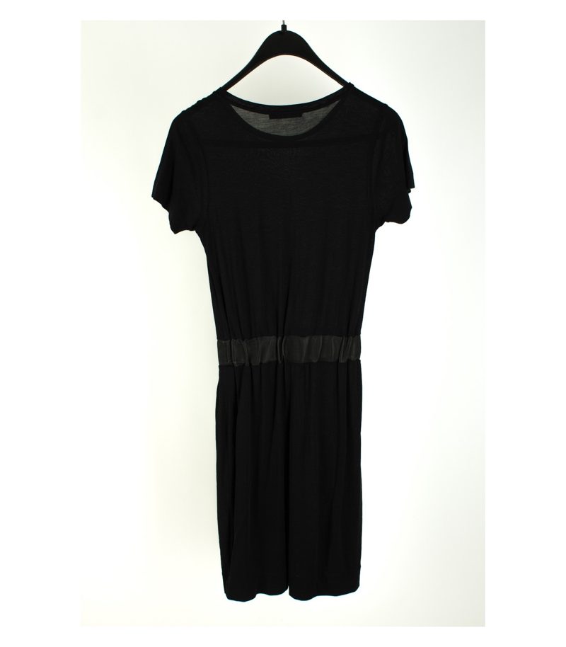 COS Shirtkleid Ledereinzelheit Sommerkleid Gr. XS/DE 34 Baumwolle – Foto 3