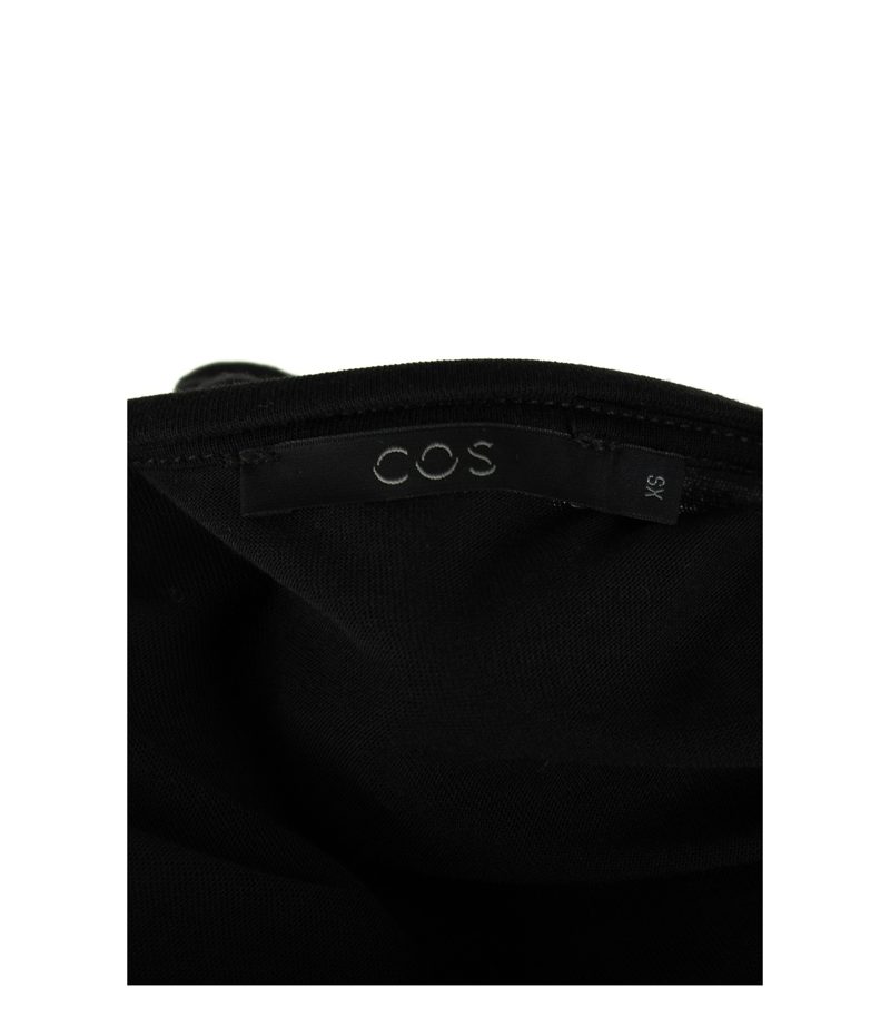 COS Shirtkleid Ledereinzelheit Sommerkleid Gr. XS/DE 34 Baumwolle – Foto 4