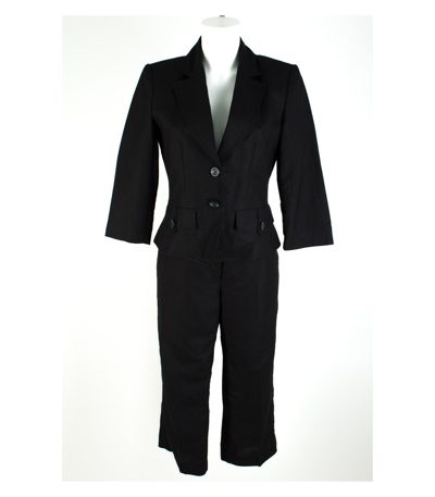 isabel & nina Hosenanzug: 3/4 Arm Hose Gr. DE 38 Gr. Blazer DE 36 Krze Leinen