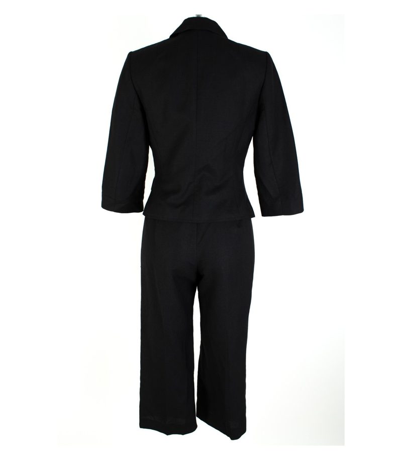 isabel & nina Hosenanzug: 3/4 Arm Hose Gr. DE 38 Gr. Blazer DE 36 Krze Leinen – Foto 3