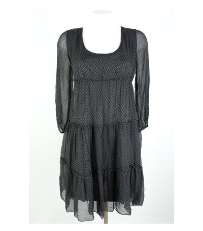 King Kong Kleid hoch angesetzter Taille Gr. S/DE 36 100% Seide