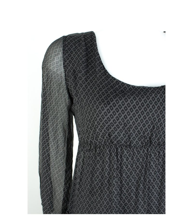 King Kong Kleid hoch angesetzter Taille Gr. S/DE 36 100% Seide – Foto 2