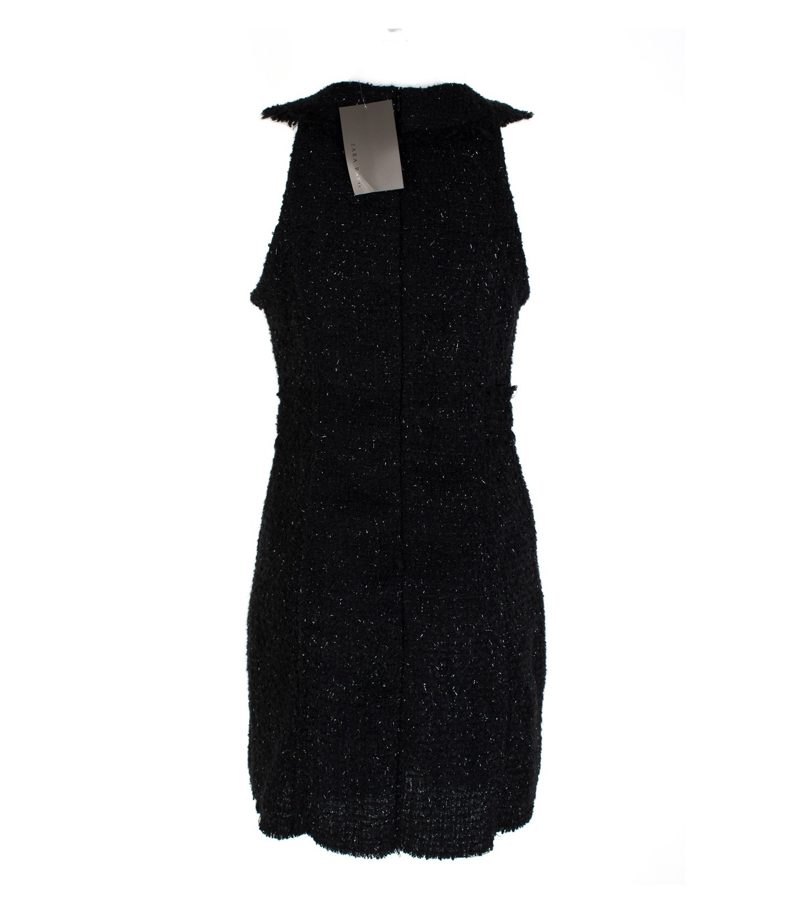 ZARA Flauschiges Kleid knielang Gr. M/DE 38 NEU – Foto 3