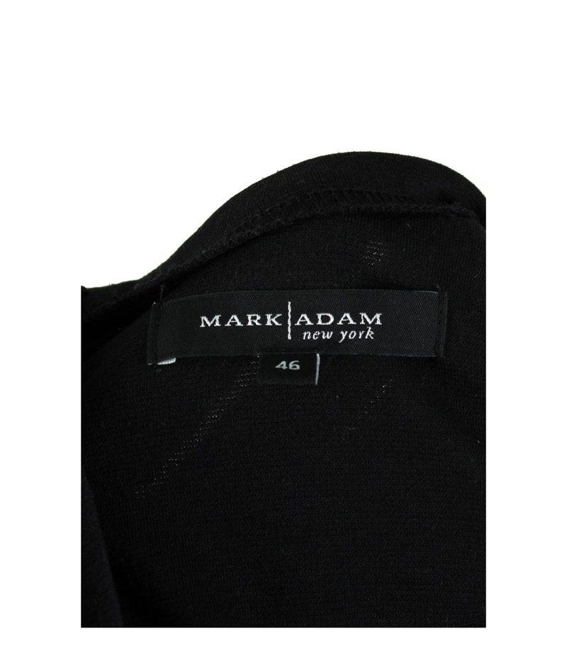 MARK ADAM Jersey Kleid Ärmellos Gr. 46 Schwarz – Foto 5