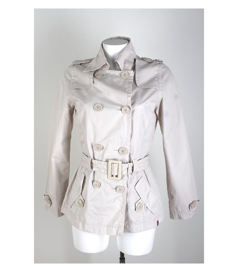 ebc by esprit Damen Übergangsjacke Gr. S/DE 36 100% Baumwolle – Foto 1