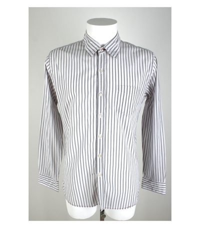 7 for all mankind Hemd Gr. M ( Kragenweite 40 cm ) gestreift Baumwolle