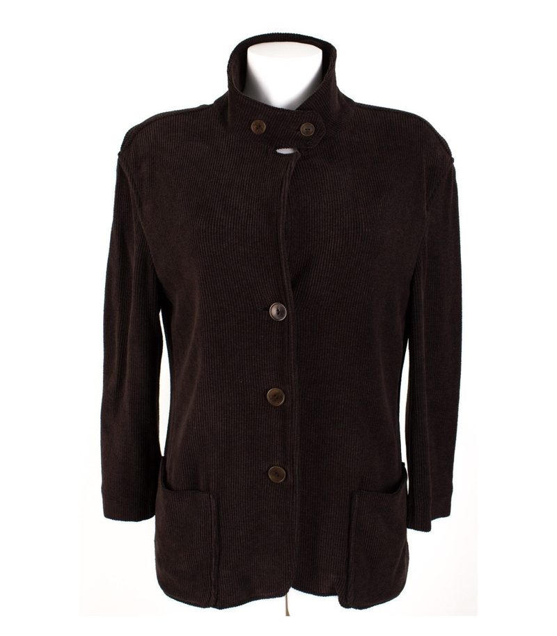 KANDIS & KANDISMANN Stretchblazer Lagenlook Jacke Gr. 1 (S/DE 36) Stretchjacke – Foto 1