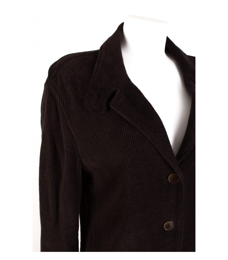 KANDIS & KANDISMANN Stretchblazer Lagenlook Jacke Gr. 1 (S/DE 36) Stretchjacke – Foto 2