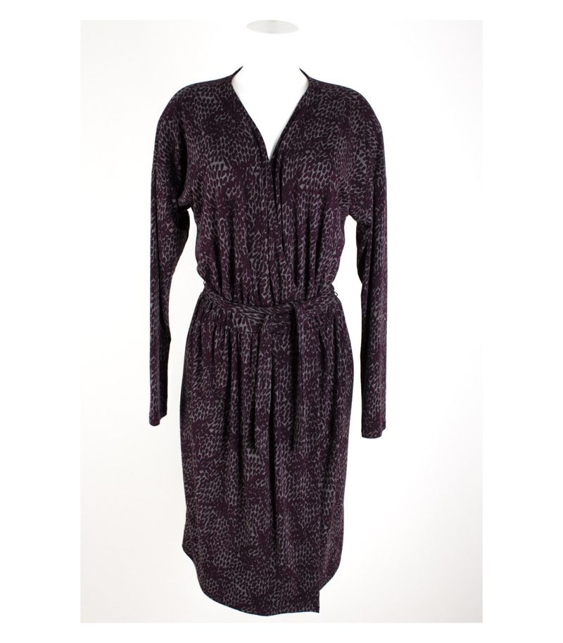 GAP Jersey Kleid Wickelrock Gr. L/DE 40 Stretchkleid wadenlang – Foto 1