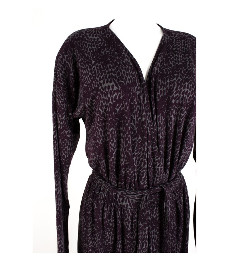 GAP Jersey Kleid Wickelrock Gr. L/DE 40 Stretchkleid wadenlang – Foto 2