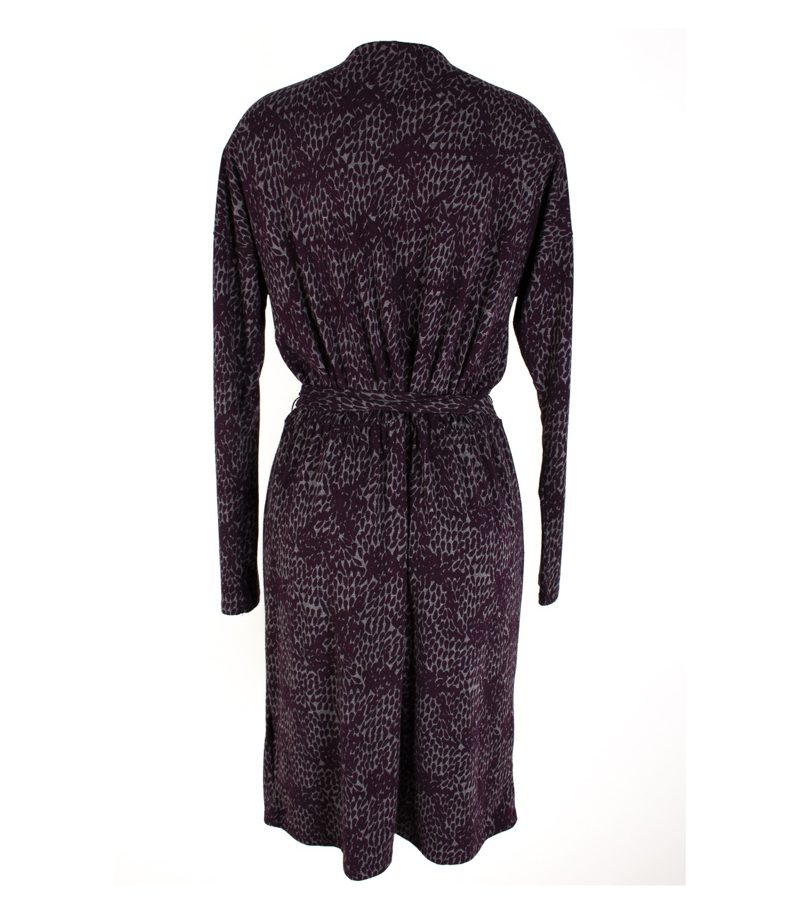 GAP Jersey Kleid Wickelrock Gr. L/DE 40 Stretchkleid wadenlang – Foto 3