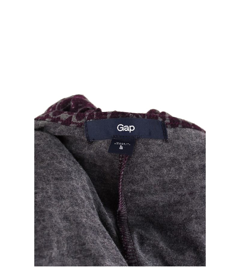 GAP Jersey Kleid Wickelrock Gr. L/DE 40 Stretchkleid wadenlang – Foto 4