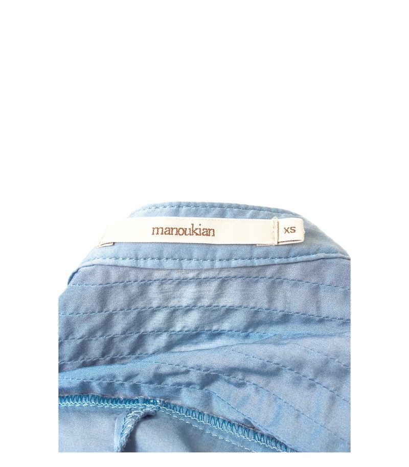 manoukian Bluse Hemdbluse Gr. XS/DE 34 Baumwolle – Foto 4