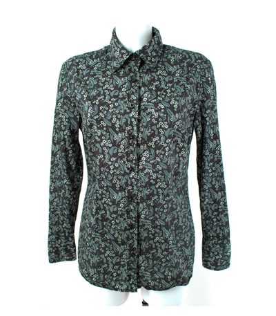 0039 ITALY Damen Bluse Hemdbluse Gr. XXL/DE 44 100% Baumwolle