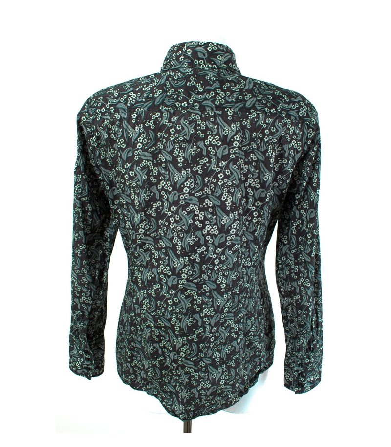 0039 ITALY Damen Bluse Hemdbluse Gr. XXL/DE 44 100% Baumwolle – Foto 3