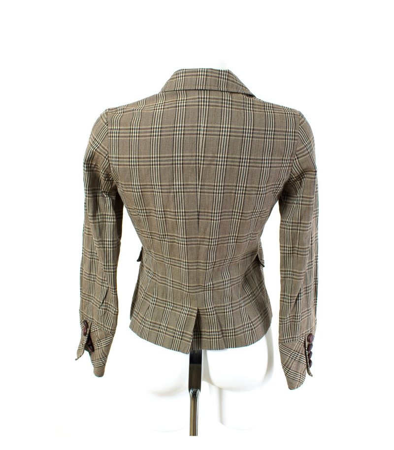 PIU & PIU Blazer Gr. 36 Leinen-Baumwolle-Mix – Foto 4