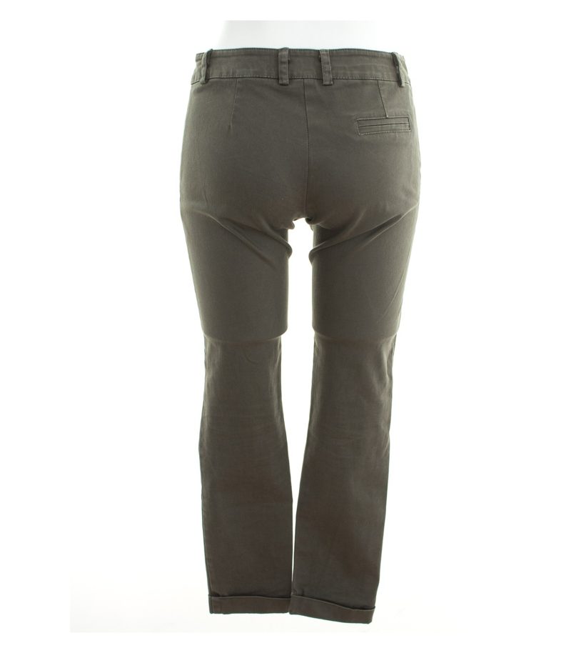IMPERIAL Damen Hose Chinos Gr. XS Khaki Baumwolle – Foto 2
