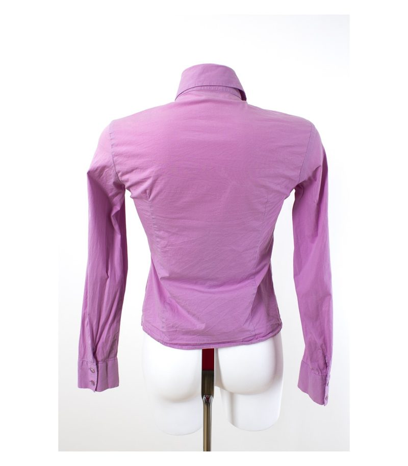JOOP Stretchbluse Bluse Hemdbluse Gr. 36 Baumwoll-Elasthan-Mix – Foto 3