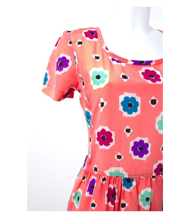 CRISCA Kleid Sommerkleid 100% Gr. 38 Seide – Foto 2