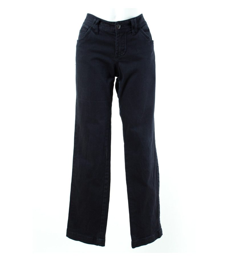 Massimo Dutti Jeans Gerades Bein Baumwollhose Pant Gr. 38 Denim – Foto 1