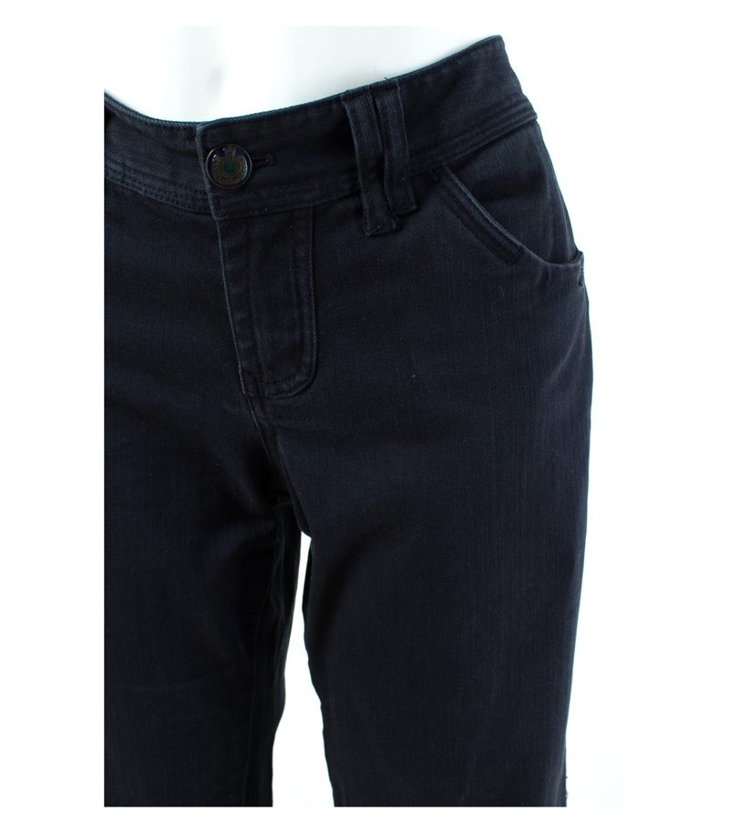 Massimo Dutti Jeans Gerades Bein Baumwollhose Pant Gr. 38 Denim – Foto 3