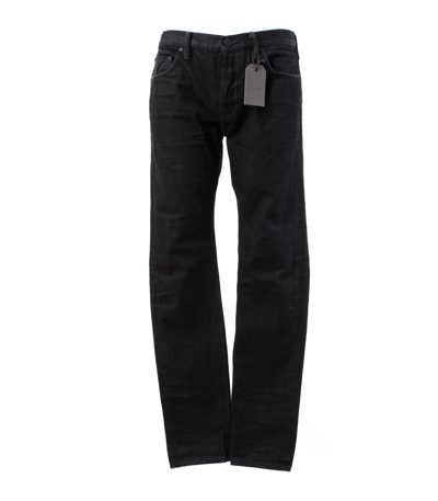 ALLSAINTS Herren Skinny Fit Jeans Gr. W32 Schwarz Baumwolle NEU