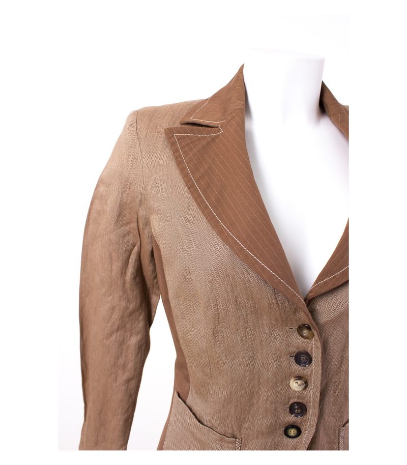 BIBA Damen Blazer Jackett Gr. 36 Baumwolle – Foto 2