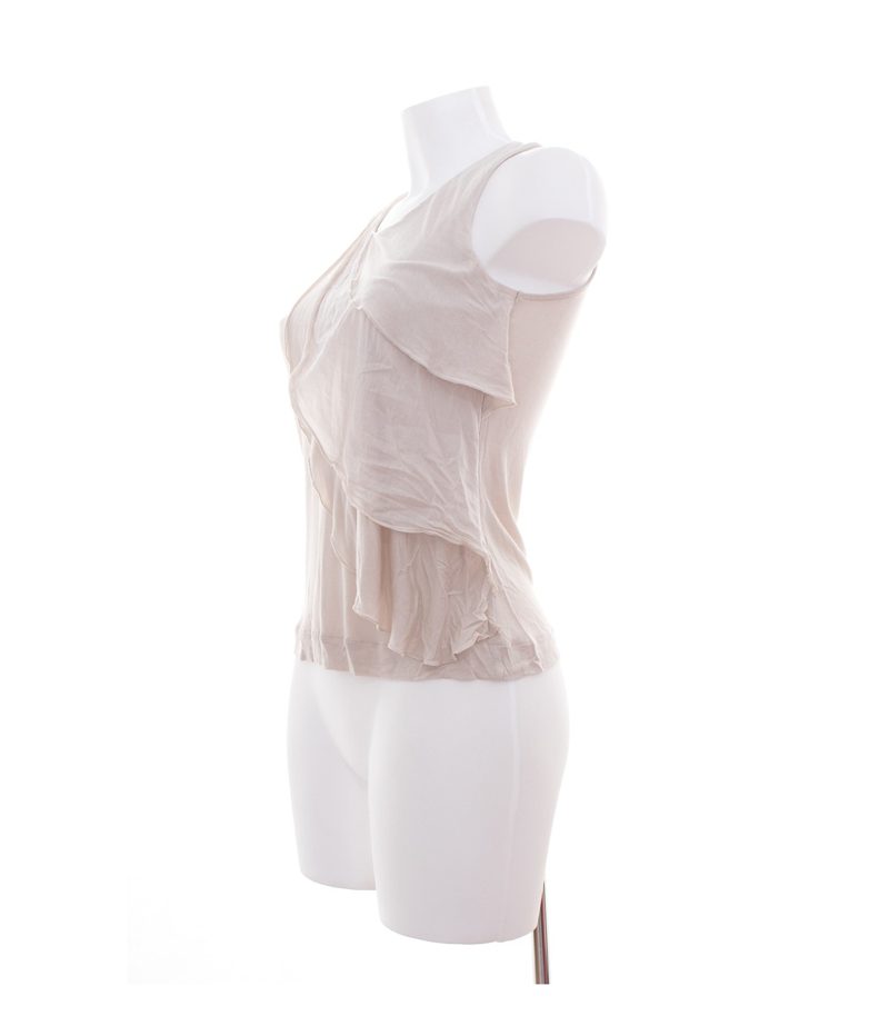 Massimo Dutti Damen Top Shirt Gr. S Nude – Foto 2
