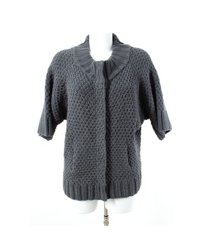 COS Damen 1/2 Arm Strickjacke Cardigan Gr. M/DE 38 100% Baumwolle
