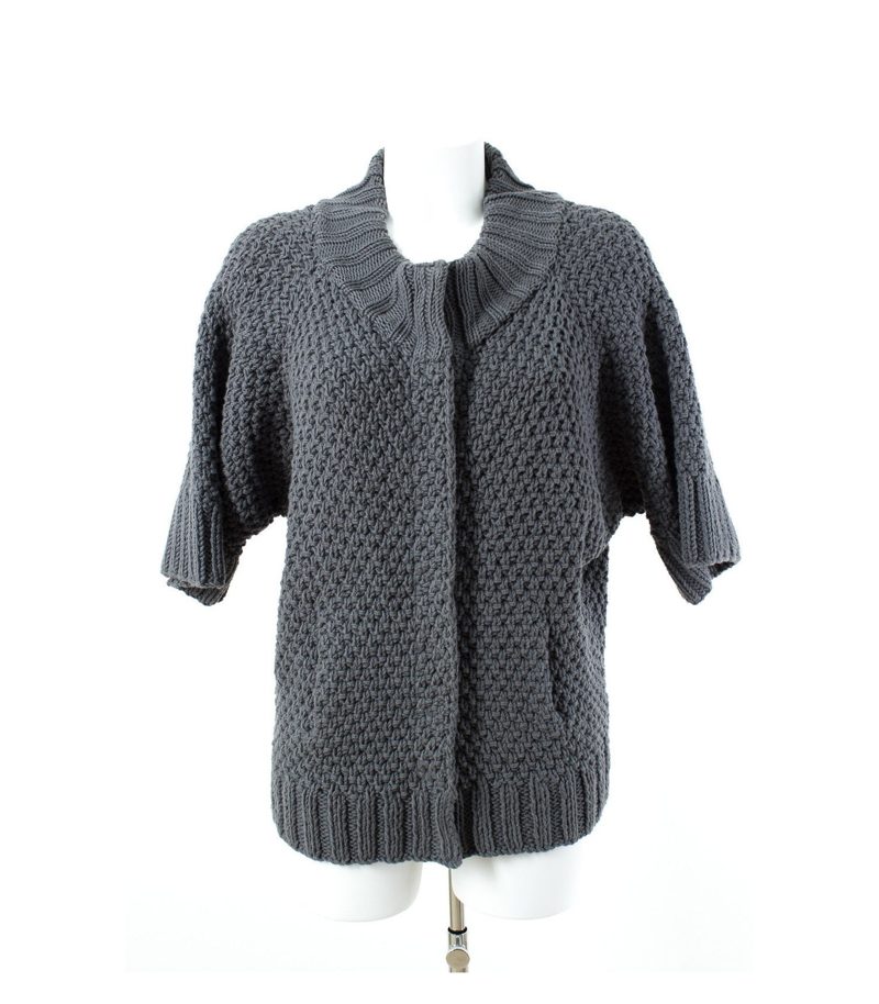 COS Damen 1/2 Arm Strickjacke Cardigan Gr. M/DE 38 100% Baumwolle – Foto 1