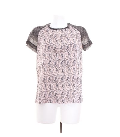 AVOCA Damen Shirt Bluse Freizeitshirt T-Shirt Gr. 1 DE 36 Mehrfarbig