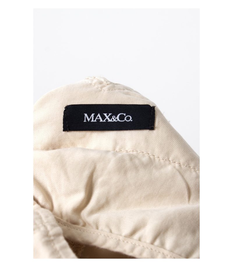 MAX & Co. Hose Gr. 40 Cremebeige Chino – Foto 4