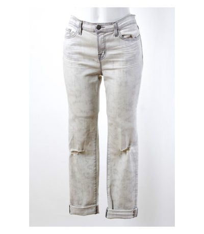 J BRAND Jeans Abriebstellen, Used Destroyed Jeans Gr. 30 Röhre Used-Optik